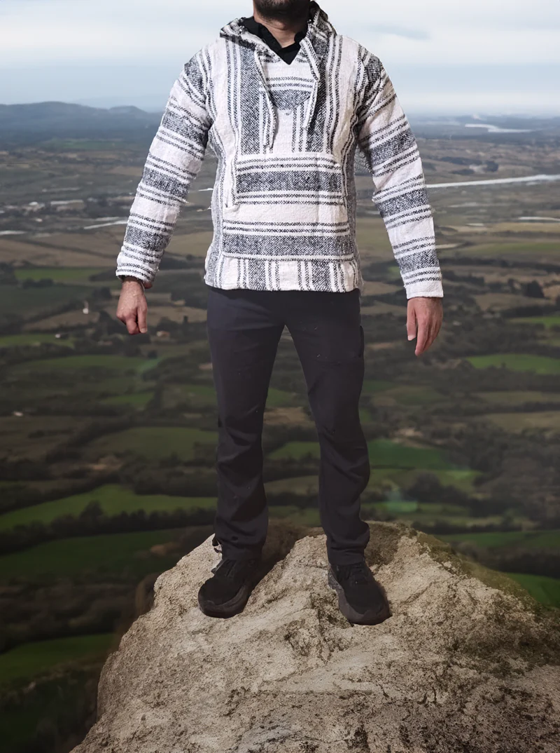 Mexican Baja Hoodie for Men & Women | Unisex Hoodie | Gray - Image 11