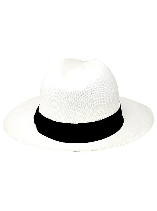 White Panama Hat - Fedora Hat Roll Up - Image 4