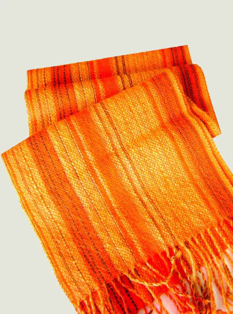 Striped Alpaca Scarf - Image 7